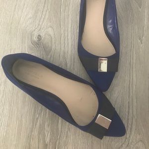 Carvela by Kurt Keiger Blue Suede Pumps